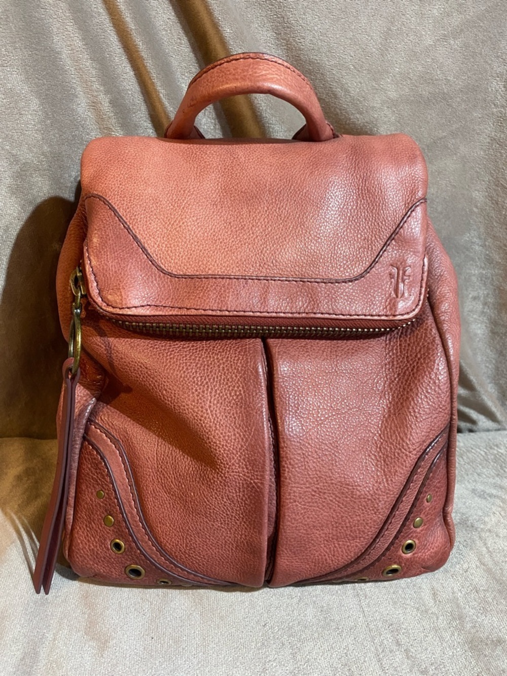 Frye Zuri Leather Backpack